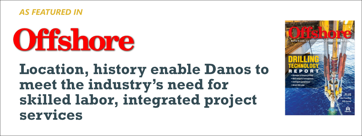 Danos Featured in Offshore Magazine
